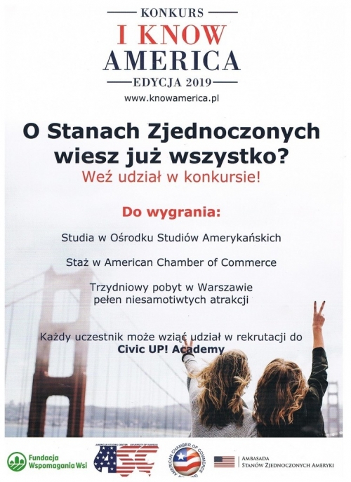Konkurs I Know America 2018