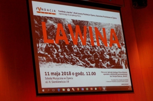 W Szkole Muzycznej odbył się premierowy pokaz filmu „Lawina”