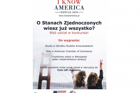 16 edycja konkursu I Know America 2019