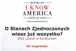 16 edycja konkursu I Know America 2019 - zdjęcie1