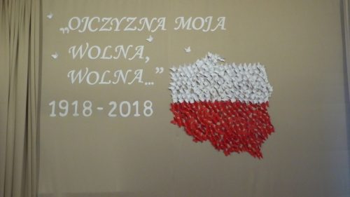 Uroczystość z okazji 100. rocznicy odzyskania przez Polskę niepodległości