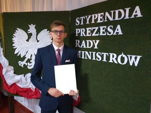 Wręczenie dyplomów Stypendium Prezesa Rady Ministrów