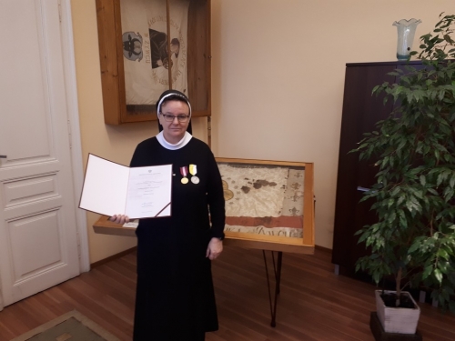 S. dr Benita Lucyna Skrzyp, absolwentka naszej szkoły otrzymała honorowy tytuł Profesora Oświaty