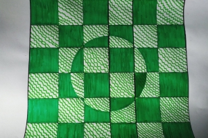 Kompozycja Op-art, czyli gra ze wzrokiem widza w Galerii Sztuki 