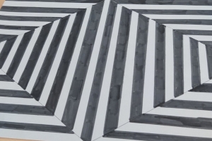Kompozycja Op-art, czyli gra ze wzrokiem widza w Galerii Sztuki 