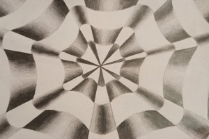 Kompozycja Op-art, czyli gra ze wzrokiem widza w Galerii Sztuki 