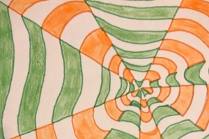 Kompozycja Op-art, czyli gra ze wzrokiem widza w Galerii Sztuki 