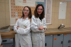 Klasa 1c na zajęciach laboratoryjnych z chemii w Katowicach, 07.04.2017 - zdjęcie3