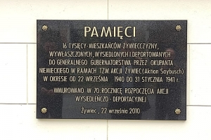 81. rocznica wysiedleń z Żywiecczyzny w ramach 