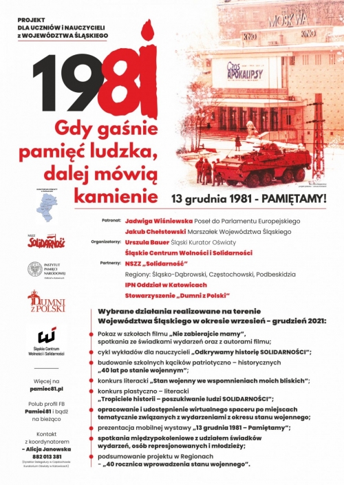 Konkurs historyczny. Pamięć81.