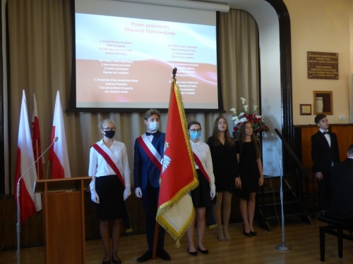 Uroczystość z okazji 103. rocznicy odzyskania przez Polskę niepodległości