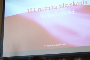 Uroczystość z okazji 103. rocznicy odzyskania przez Polskę niepodległości - zdjęcie5