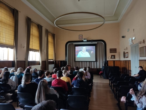 Projekcja filmu