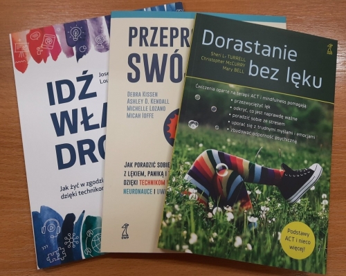 Podziękowania dla Gdańskiego Wydawnictwa Psychologicznego