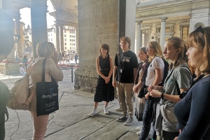 Wizyta uczniów i nauczycieli w Liceo Scientifico Leonardo da Vinci we Florencji z projektu Erasmus+ - zdjęcie4