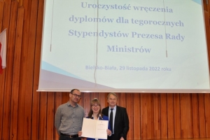 Zofia Owczarczyk stypendystką Prezesa Rady Ministrów w roku szkolnym 2022/2023 - zdjęcie1