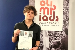 Jakub Saleciak w finale ogólnopolskiej Olimpiady Solidarności. Dwie dekady historii - zdjęcie4