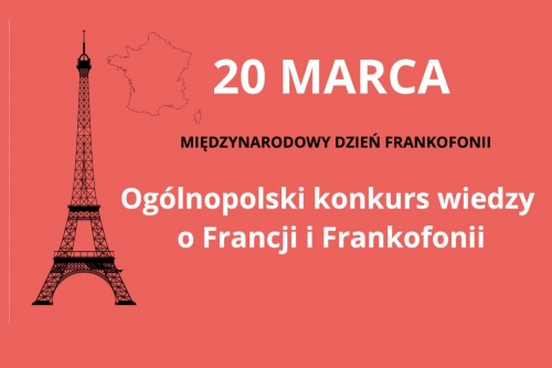 Ogólnopolski konkurs wiedzy o Francji i Frankofonii