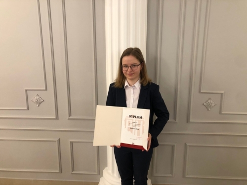 AMELIA GOC LAUREATKĄ 49. OLIMPIADY HISTORYCZNEJ