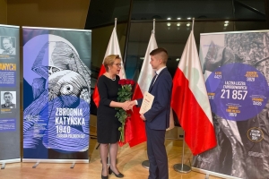 Sukces Krzysztofa Lejawki z klasy 2a w Konkursie „Prawda i kłamstwo o Katyniu” - zdjęcie3