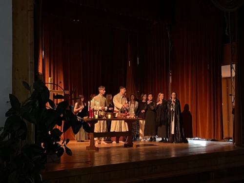 Grupa teatralna zagrała dla Nikodema Chorążego!