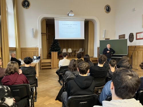 „Gry dwuosobowe a nasza codzienność” - wykład prof. dr. hab. Romana Badory