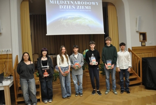 Międzynarodowy Dzień Ziemi i Światowy Dzień Wody 2025 w I LO w Żywcu