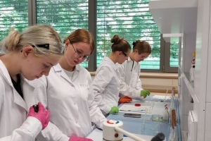 Warsztaty z chemii na UŚ w Chorzowie - klasa 3c i 3g - zdjęcie10