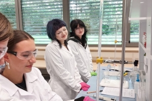 Warsztaty z chemii na UŚ w Chorzowie - klasa 3c i 3g - zdjęcie18
