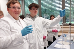 Warsztaty z chemii na UŚ w Chorzowie - klasa 3c i 3g - zdjęcie14