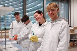 Warsztaty z chemii na UŚ w Chorzowie - klasa 3c i 3g - zdjęcie9