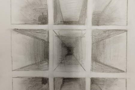 Motywy rysunkowe w Galerii Sztuki 