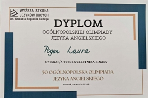 Finał 50 Olimpiady Języka Angielskiego - zdjęcie3
