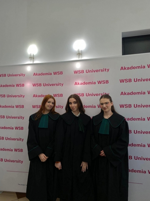 Reprezentacja naszej szkoły w III etapie ogólnopolskiego konkursu „Potyczki prawne”!