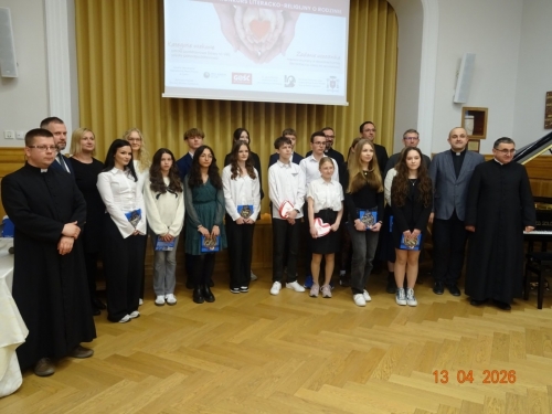 Gala III Diecezjalnego Konkursu Literacko-Religijnego o Rodzinie