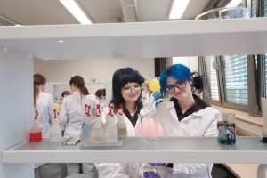 Warsztaty z chemii na UŚ w Chorzowie - klasa 3c i 3g - zdjęcie21