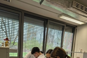 Warsztaty z chemii na UŚ w Chorzowie - klasa 3c i 3g - zdjęcie14