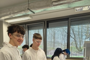 Warsztaty z chemii na UŚ w Chorzowie - klasa 3c i 3g - zdjęcie17