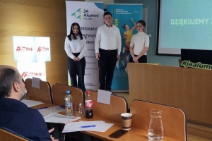 ZNAKOMITY SUKCES UCZNIÓW I LO W ŻYWCU W OGÓLNOPOLSKIM KONKURSIE „MŁODZI LIDERZY PRZEDSIĘBIORCZOŚCI 2 - zdjęcie5