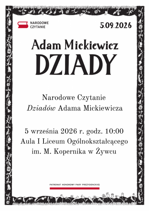 Narodowe Czytanie ,,Dziadów