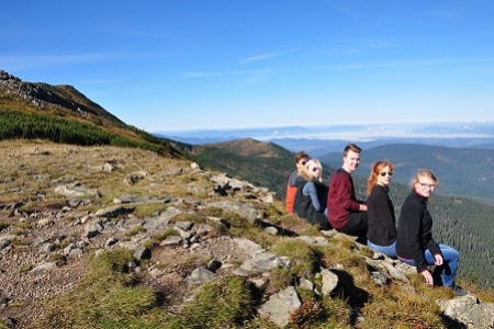 JESIENNE WĘDRÓWKI z KTGiK Kangchendzonga przy I LO w Żywcu