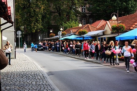 Kolejny Dzień Różowej Wstążki w I LO im. M. Kopernika