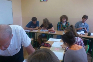 Wizyta Billa Minskera w naszym LO, 16.06.2014 - zdjęcie14