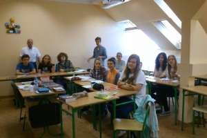 Wizyta Billa Minskera w naszym LO, 16.06.2014 - zdjęcie13