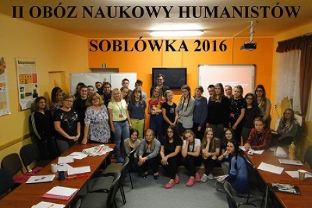 II Obóz Naukowy Humanistów - Soblówka 2016