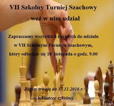 VII Szkolny Turniej Szachowy