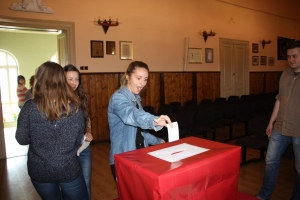 Wybory Samorządu Uczniowskiego, 7.10.2014 - zdjęcie23