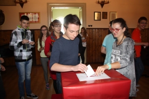 Wybory Samorządu Uczniowskiego, 7.10.2014 - zdjęcie19