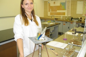 Zajęcia laboratoryjne z chemii w Katowicach, 17.10.2014 - zdjęcie18