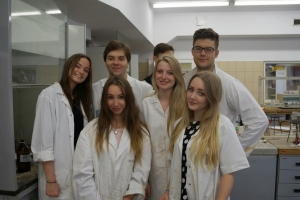 Zajęcia laboratoryjne z chemii w Katowicach, 17.10.2014 - zdjęcie5